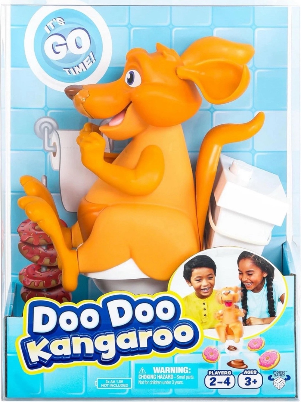 Doo Doo Kangaroo Game. Feed Him Until He's Gotta Go! #C701Q5